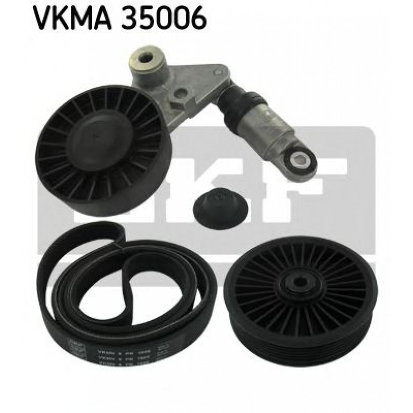 VKMA 35006 SKF Комплект доріжкового ремня (ролик, ремінь)